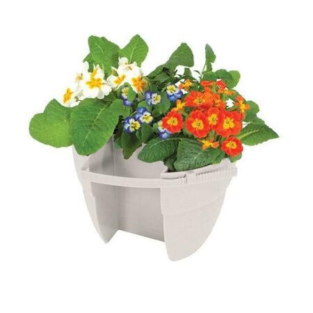 PATIOPLUS Bloomers - Post Planter For 4X4 Posts Includes Mounting Strap Or Wood Screw Mounting Options PA14747